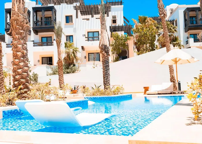 شقة Nayah Stays, El Gouna Ancient Sands Pool-golf View الغردقة
